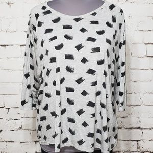 🧨 H&M 4XL 3/4 Sleeve T-Shirt